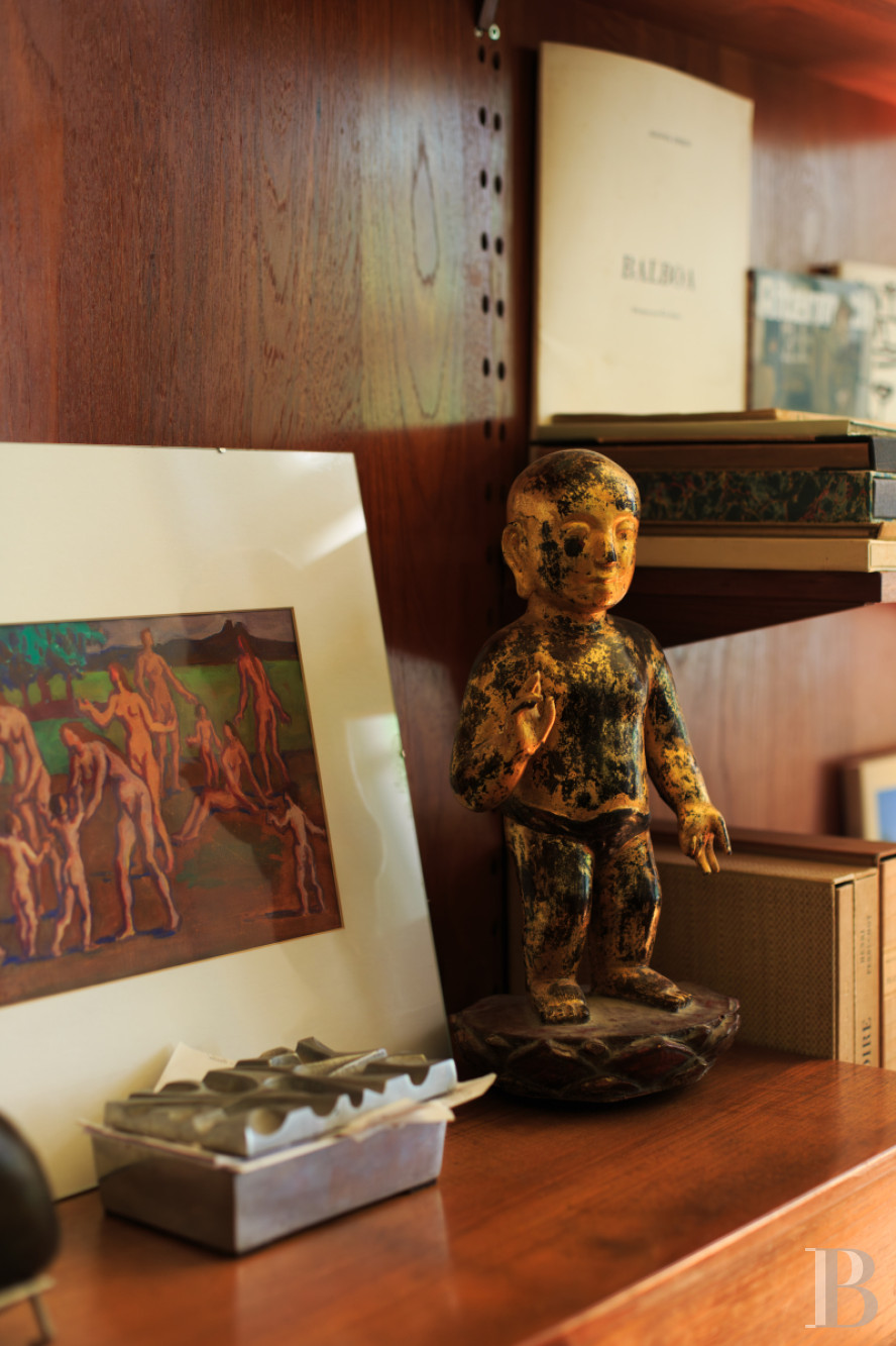 En Saône-et-Loire, à Mâcon, une villa et son jardin entièrement de style Art déco - photo  n°19